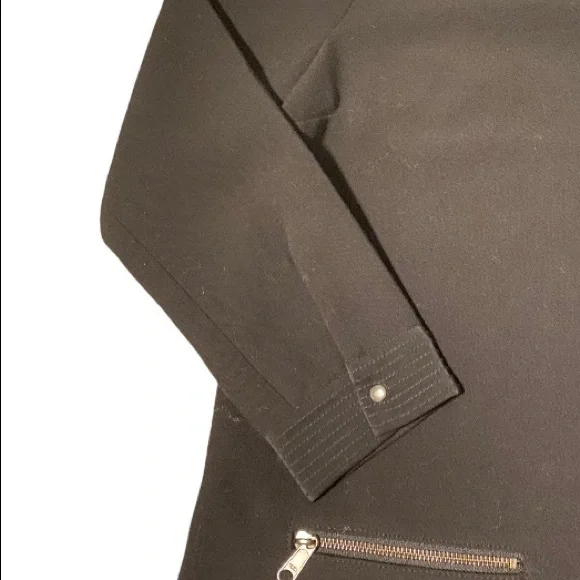 Madewell black dress with zipper pockets. - Picture 4 of 5